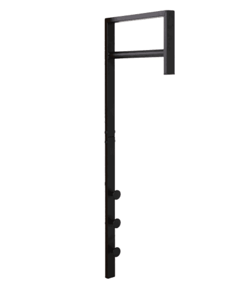 Tøjstativ i sort jern - VIAMAJA