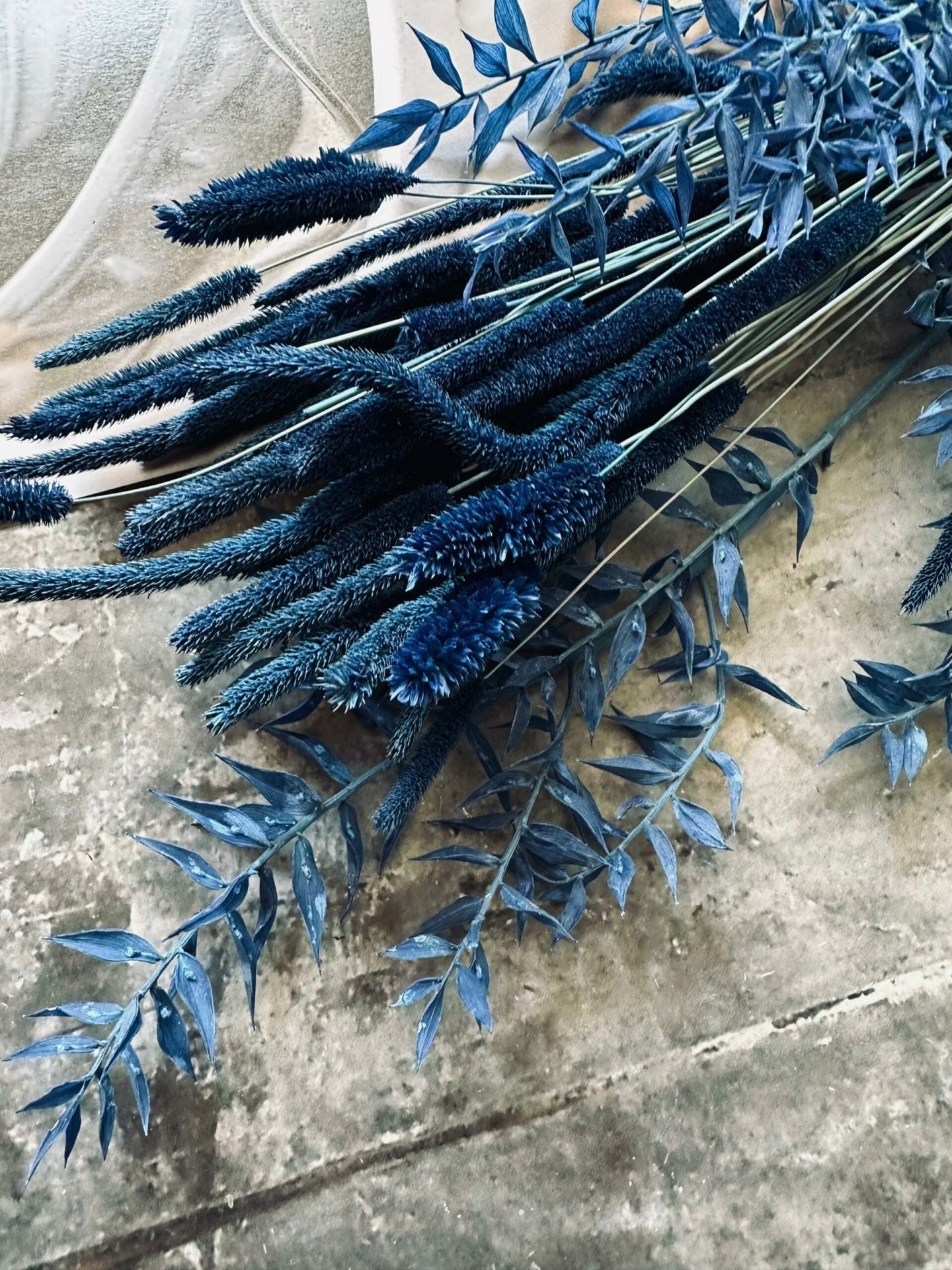 Tørret blomster – Blå mix - VIAMAJA.DK