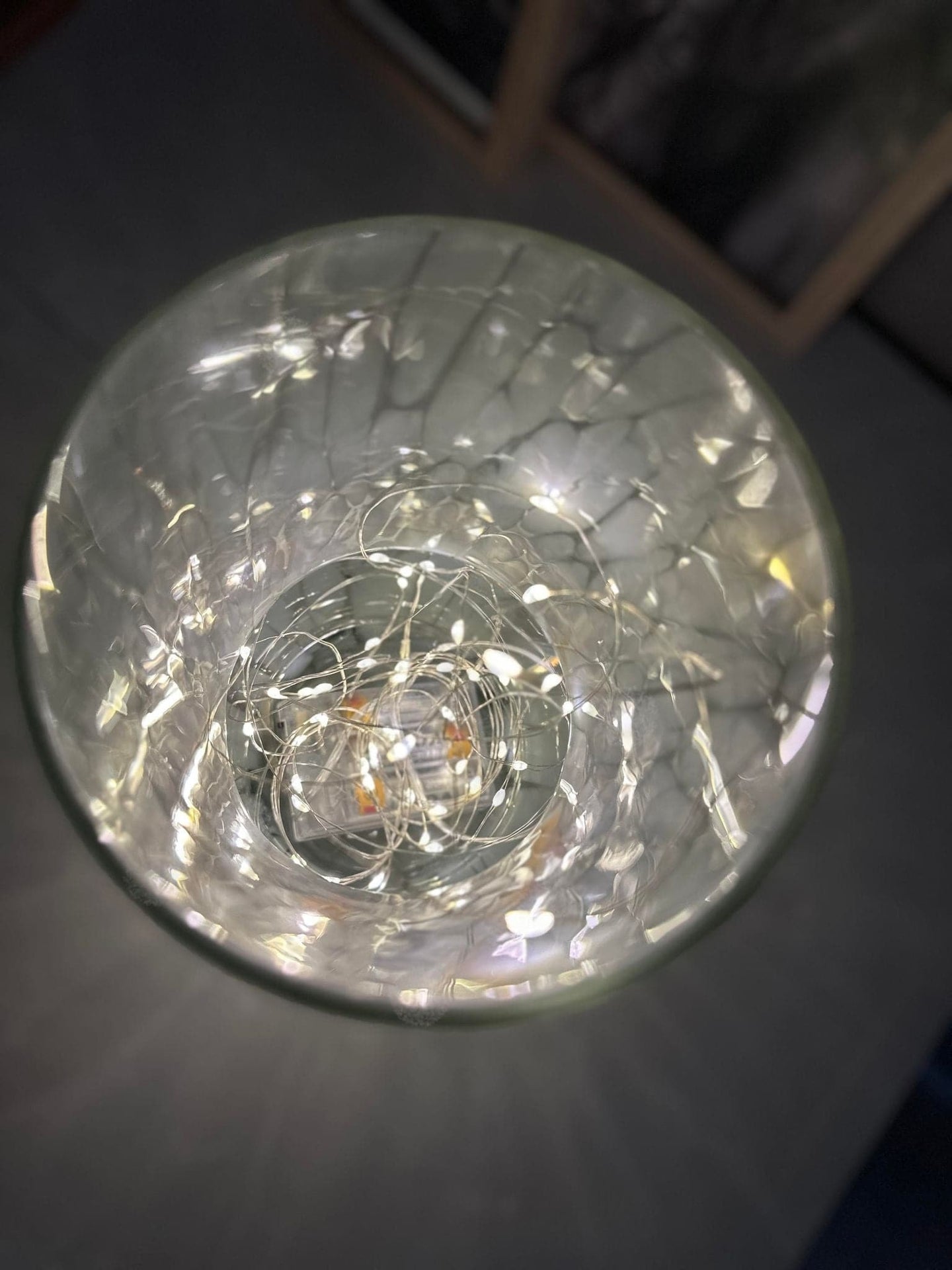 Vase 26cm Mundblæst glas – Green - VIAMAJA.DK