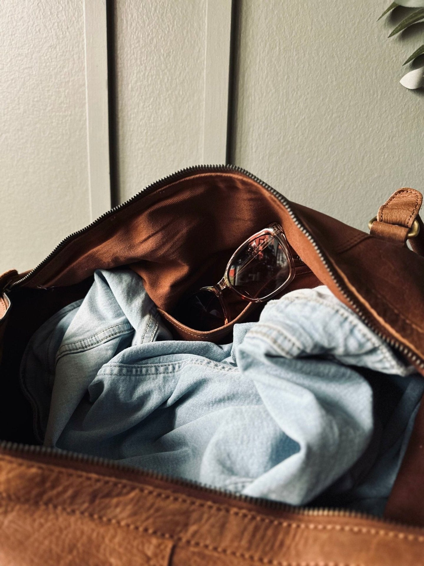 Weekendtaske – Cognac Buffalo - VIAMAJA.DK