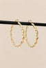Örhängen Jenna Hoops 18K förgyllda