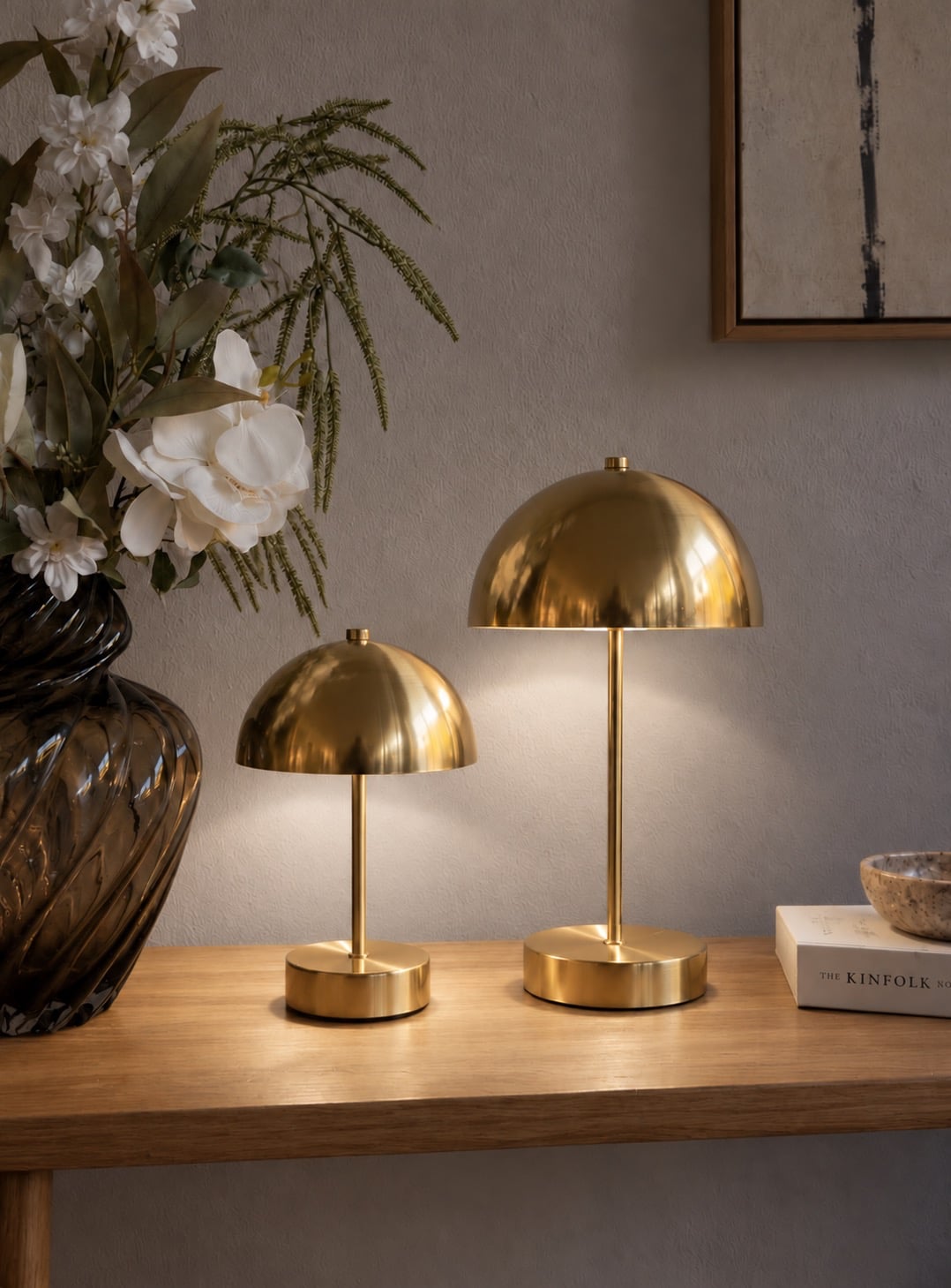 Bordlampa Golden - flera storlekar