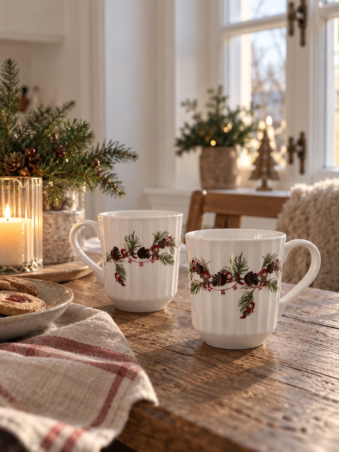 Mugg JUL - Set om 2 st.