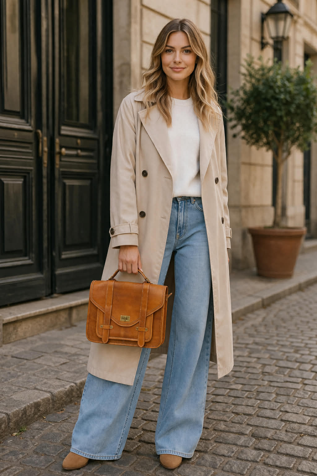 Väska Hallie – Cognac