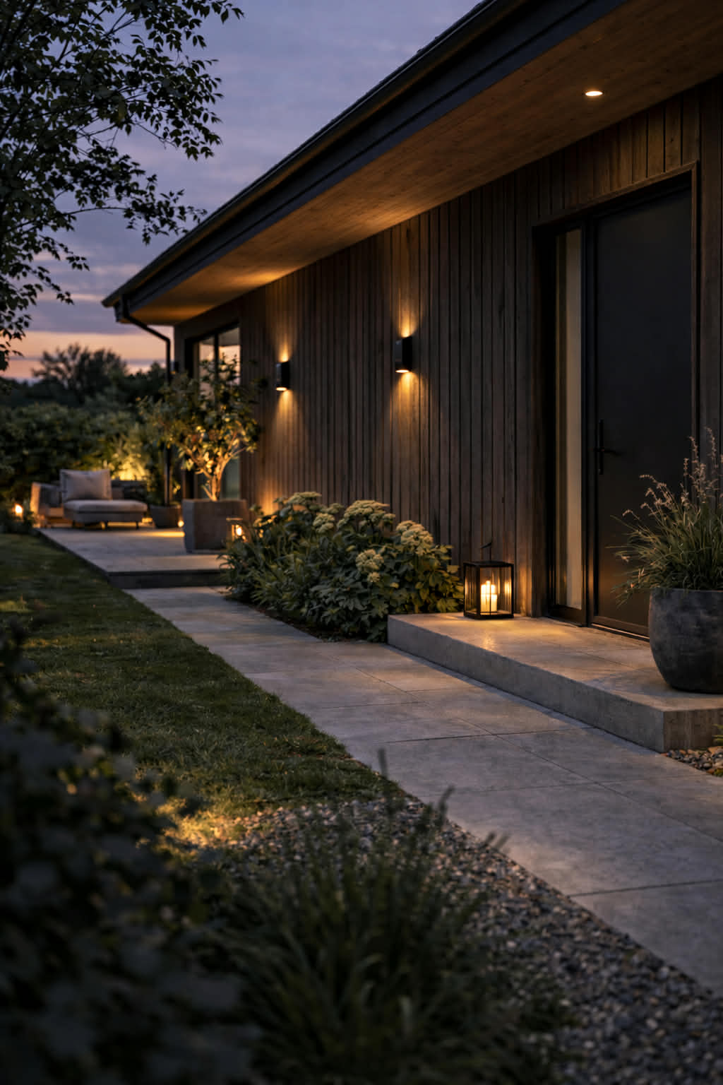 Vägglampa med solceller – Up & Down