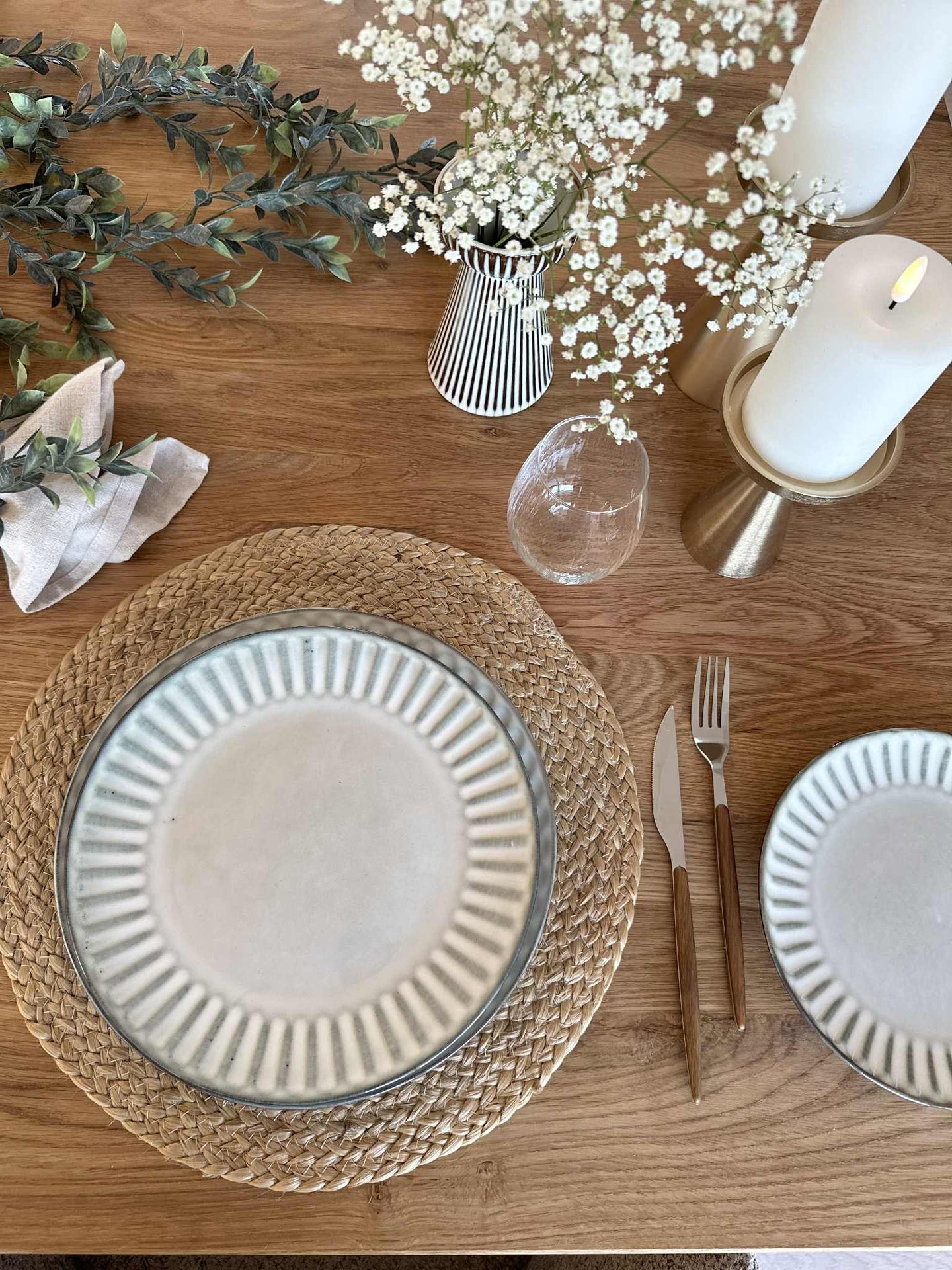 Tallrik VIGA Grå - Flera storlekar