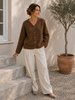 Jakke Fleece brown