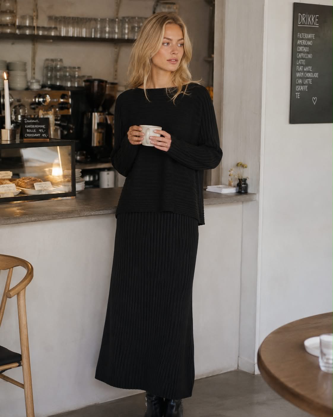 Stickset Clara Black