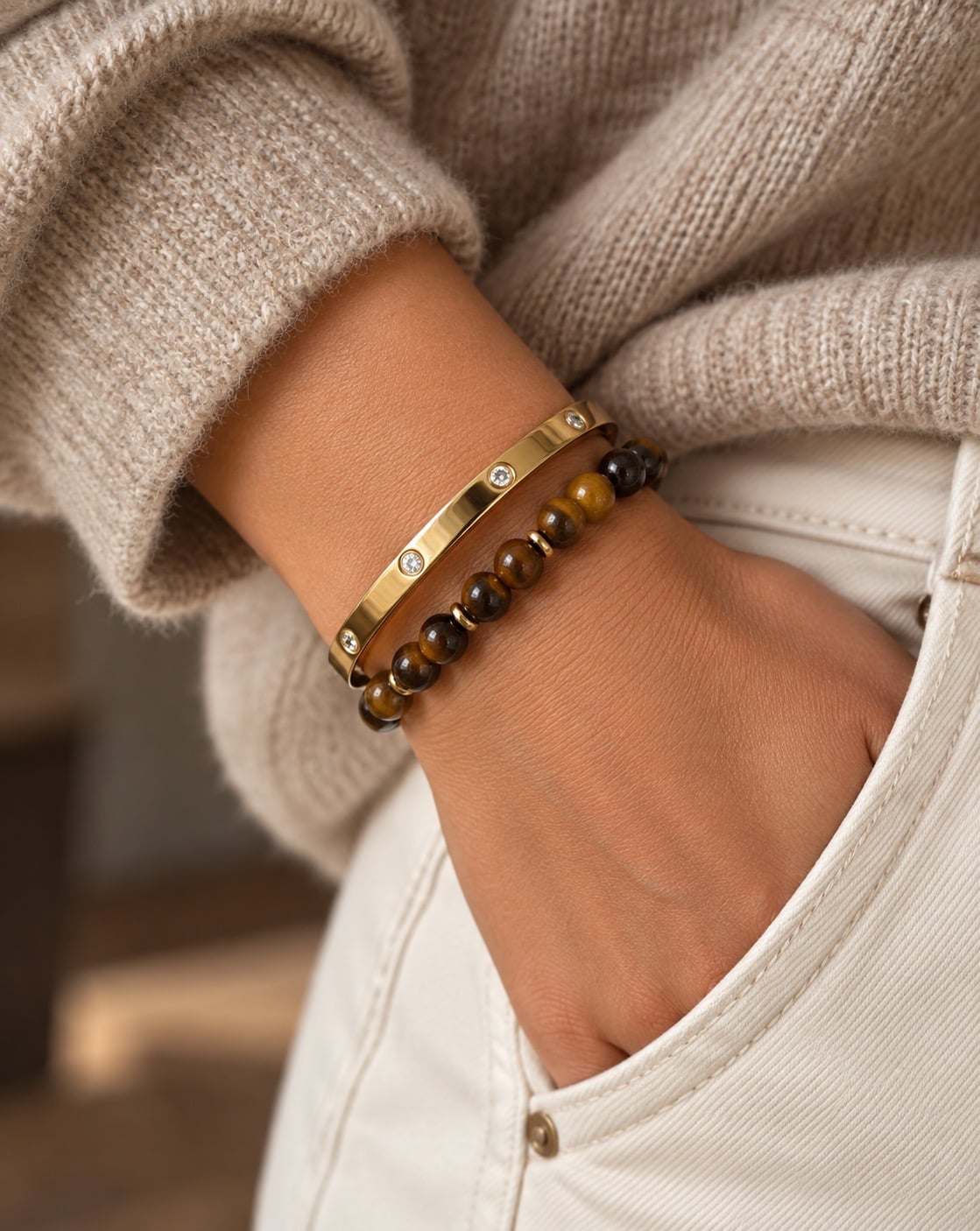 Armring Mindy 18K förgyllt