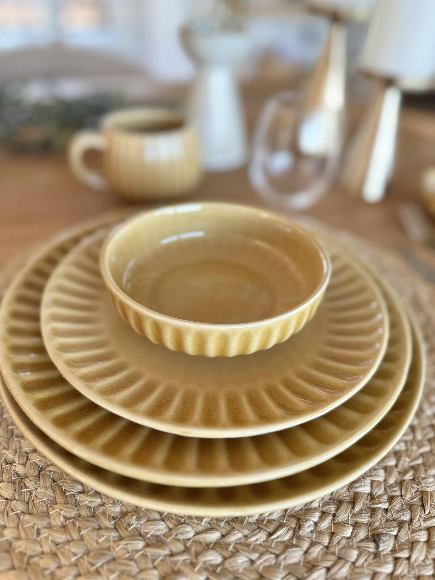 Tallrik VIGA Senap - Flera storlekar