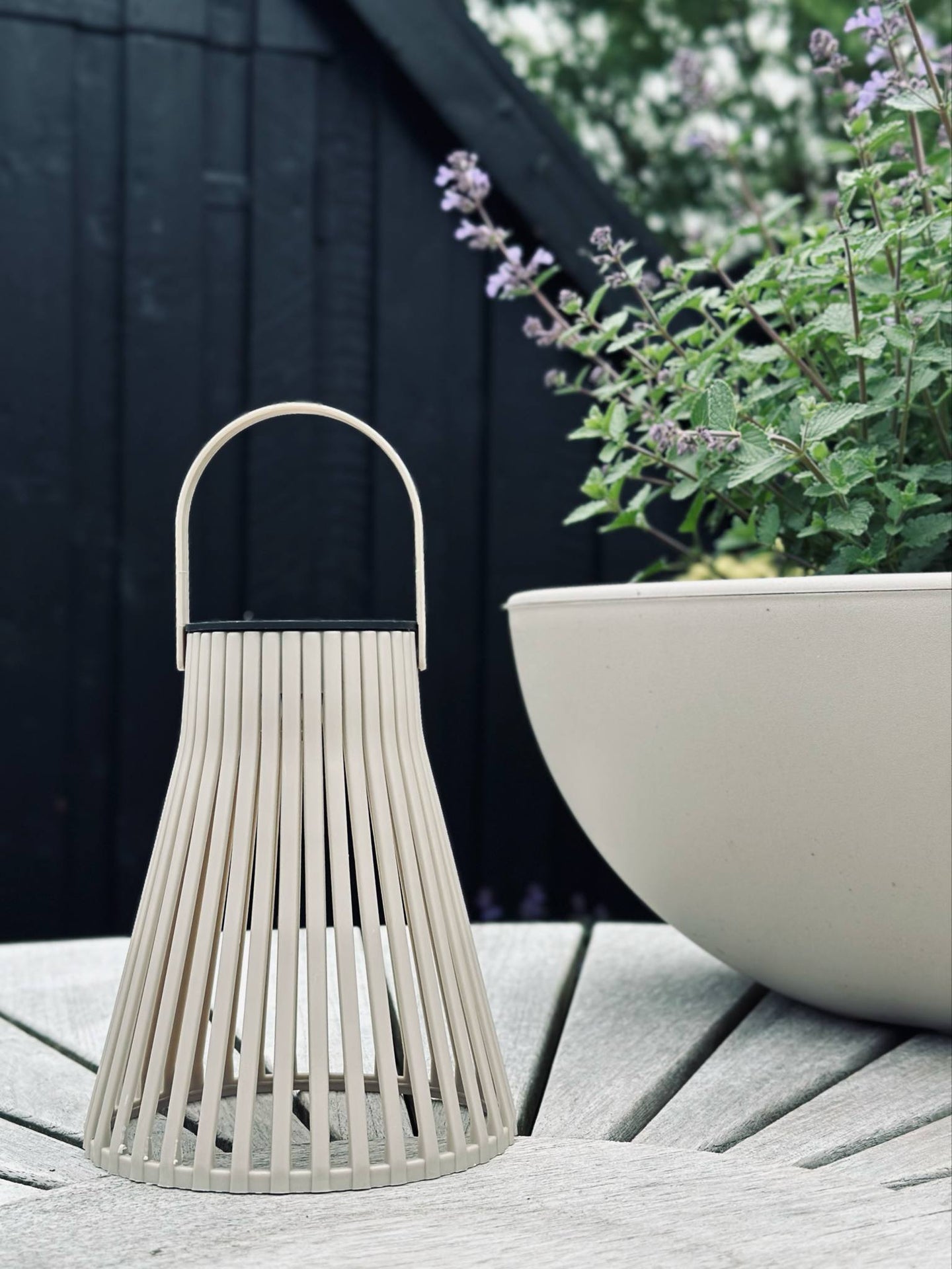 Lykta med solceller 14 cm - Flera färgalternativ