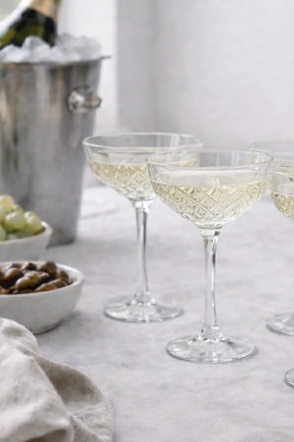 Champagneskål - 4 st
