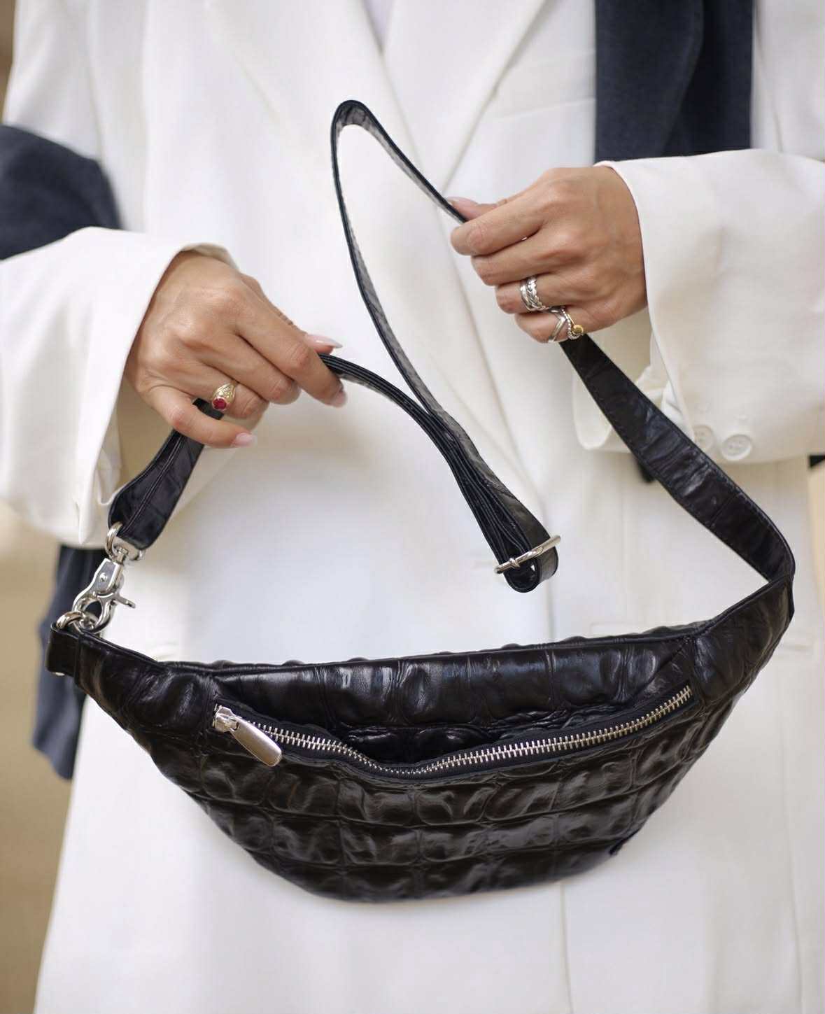 Midjeväska Croco deluxe