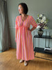Klänning Andrea - Stripe Fuchsia/Orange