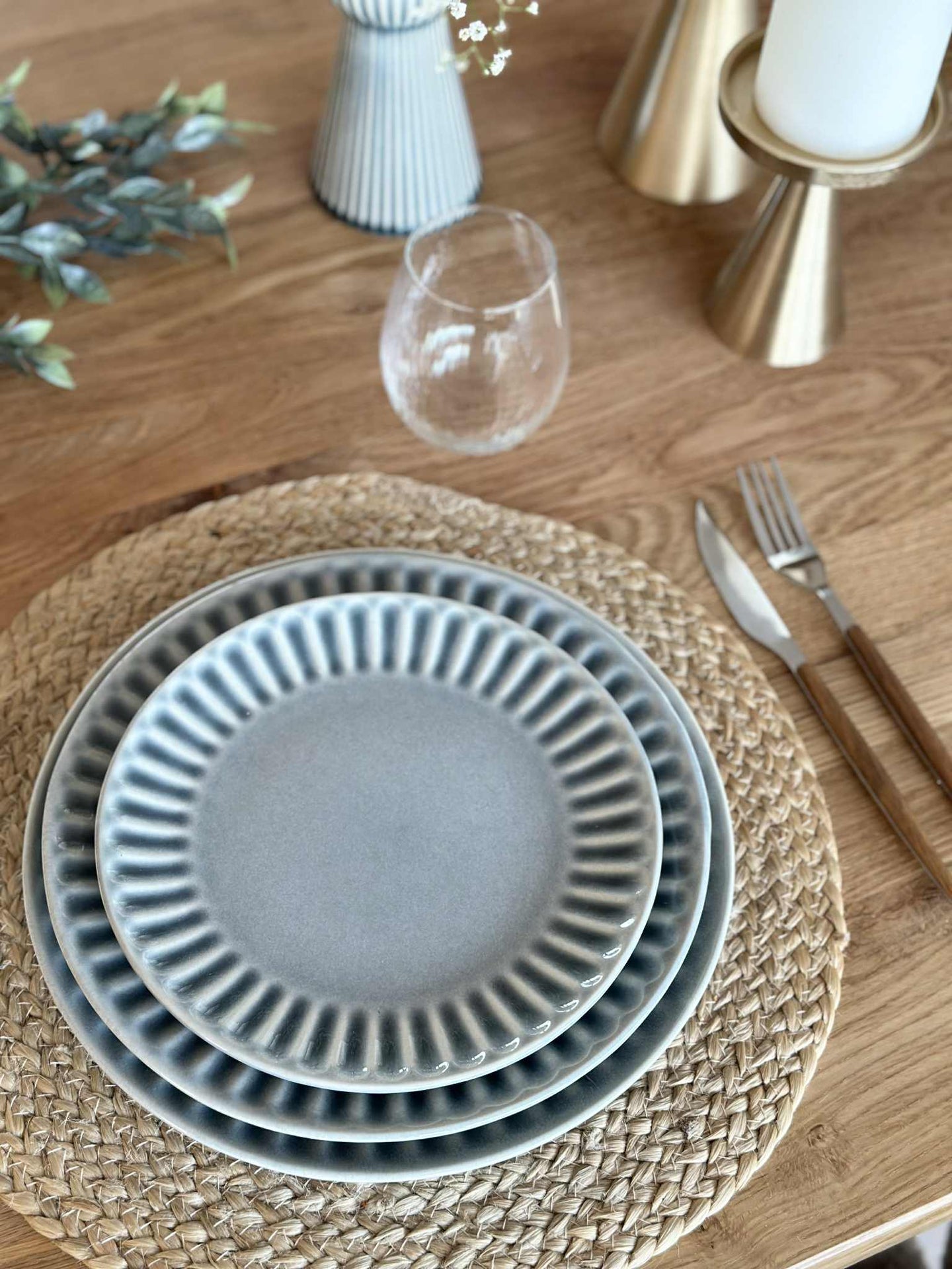 Tallrik VIGA Blå - Flera storlekar