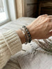 Armband GISELE grå – Set med 3 st