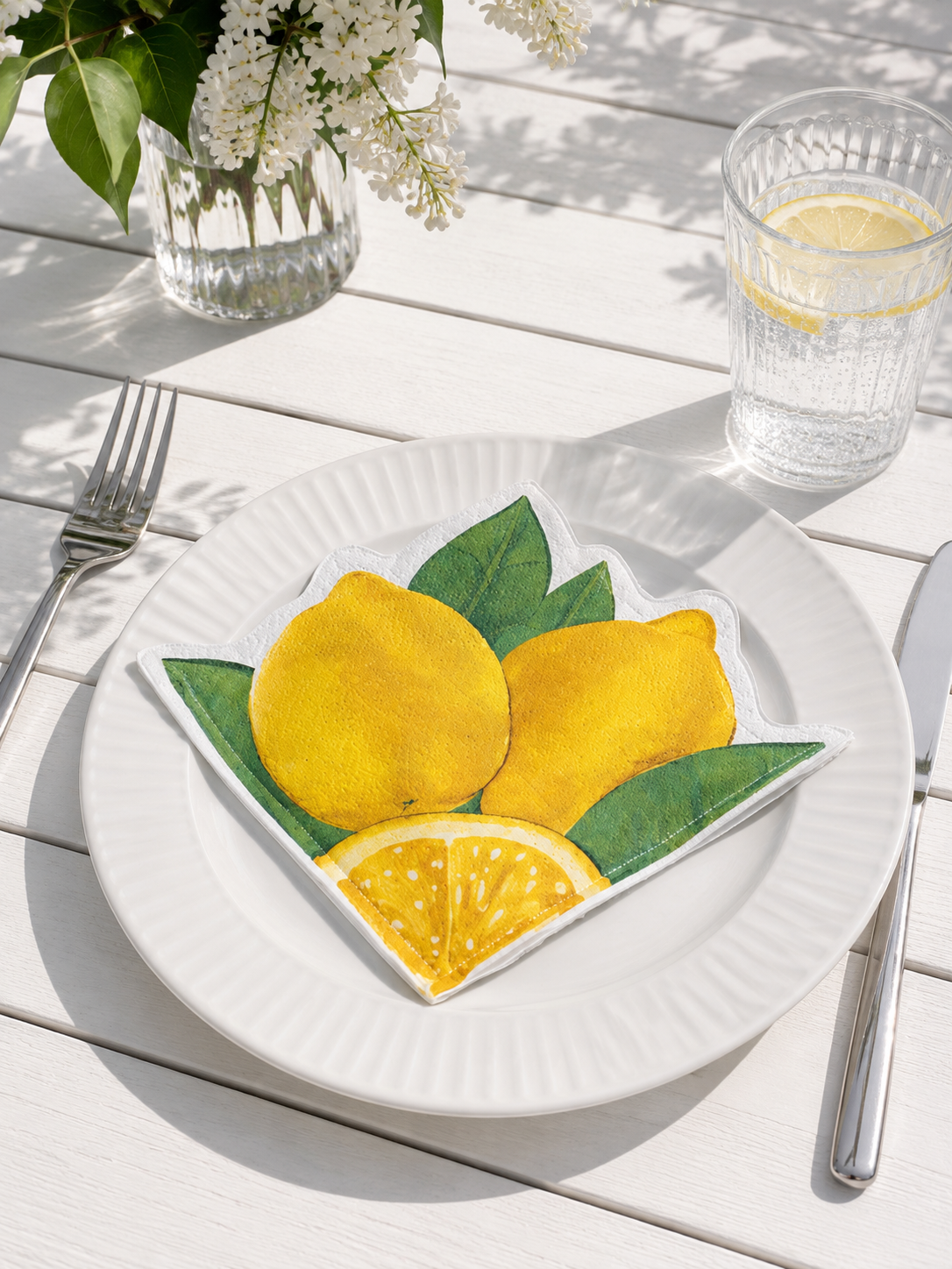 Servetter Citron - 12 st