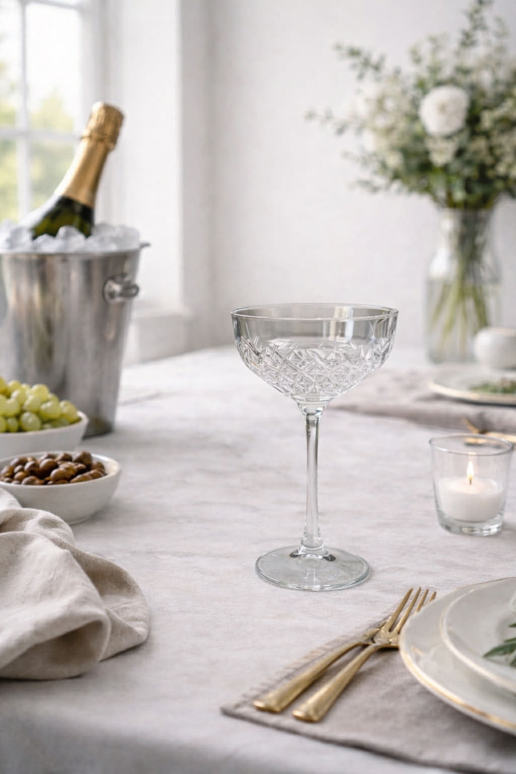 Champagneskål - 4 st