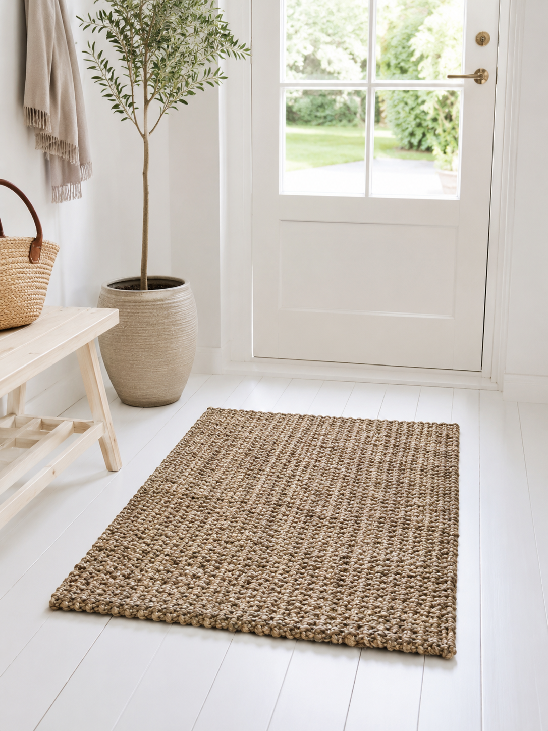 Dörrmatta XL – Kraftig Jute 120cm
