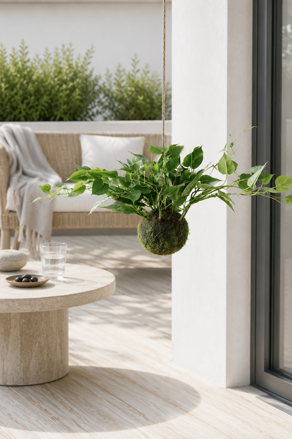 Hängande planta hjärtformad philodenron