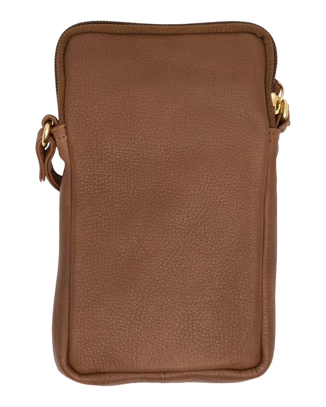 Mobilväska Misse - Coffee / gold