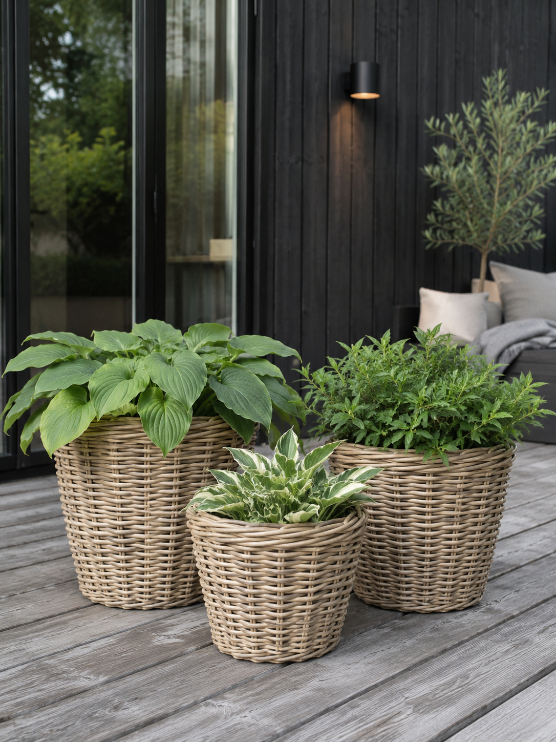 Plantkorgar i natur - 3 st