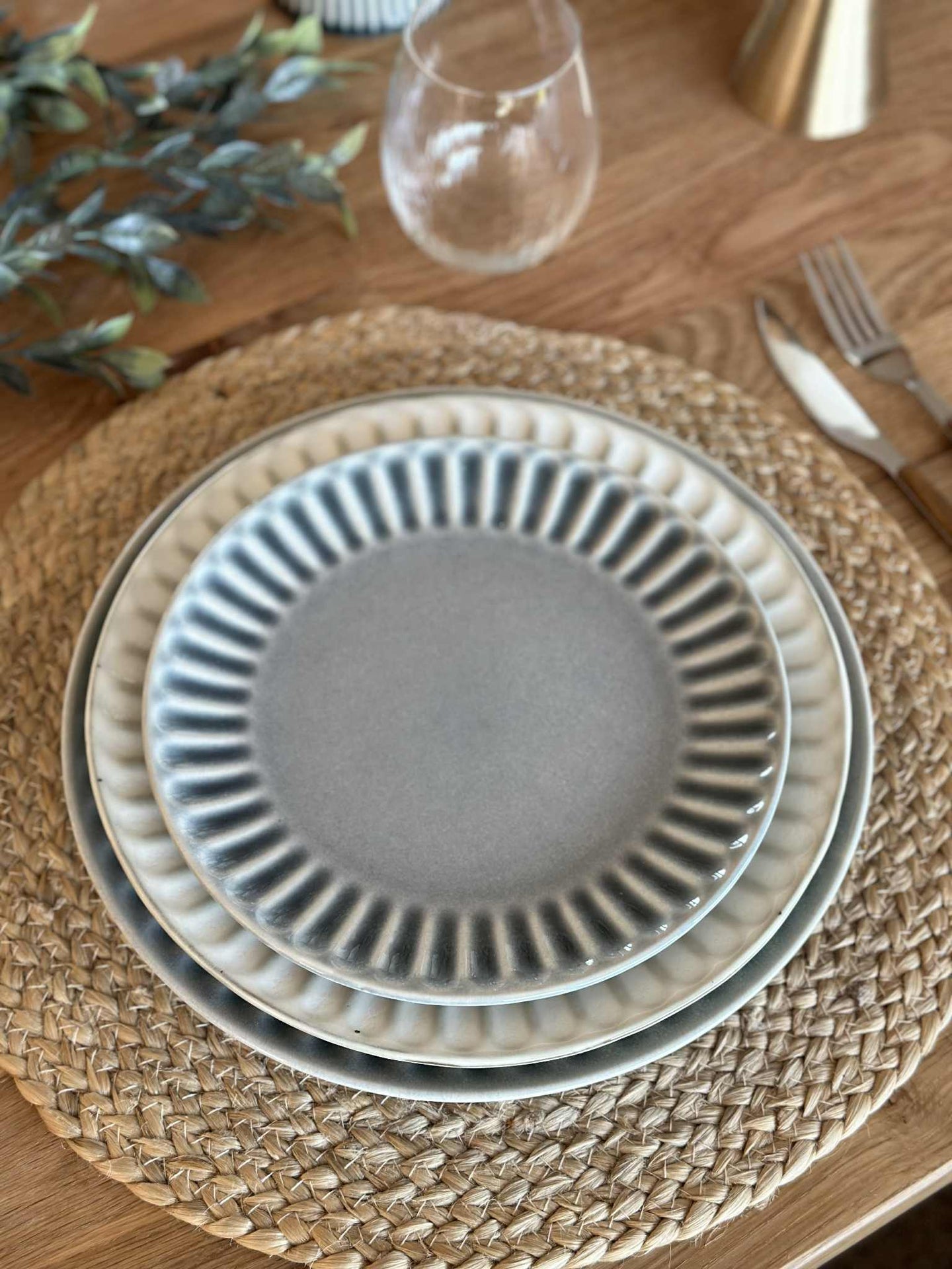 Tallrik VIGA Blå - Flera storlekar