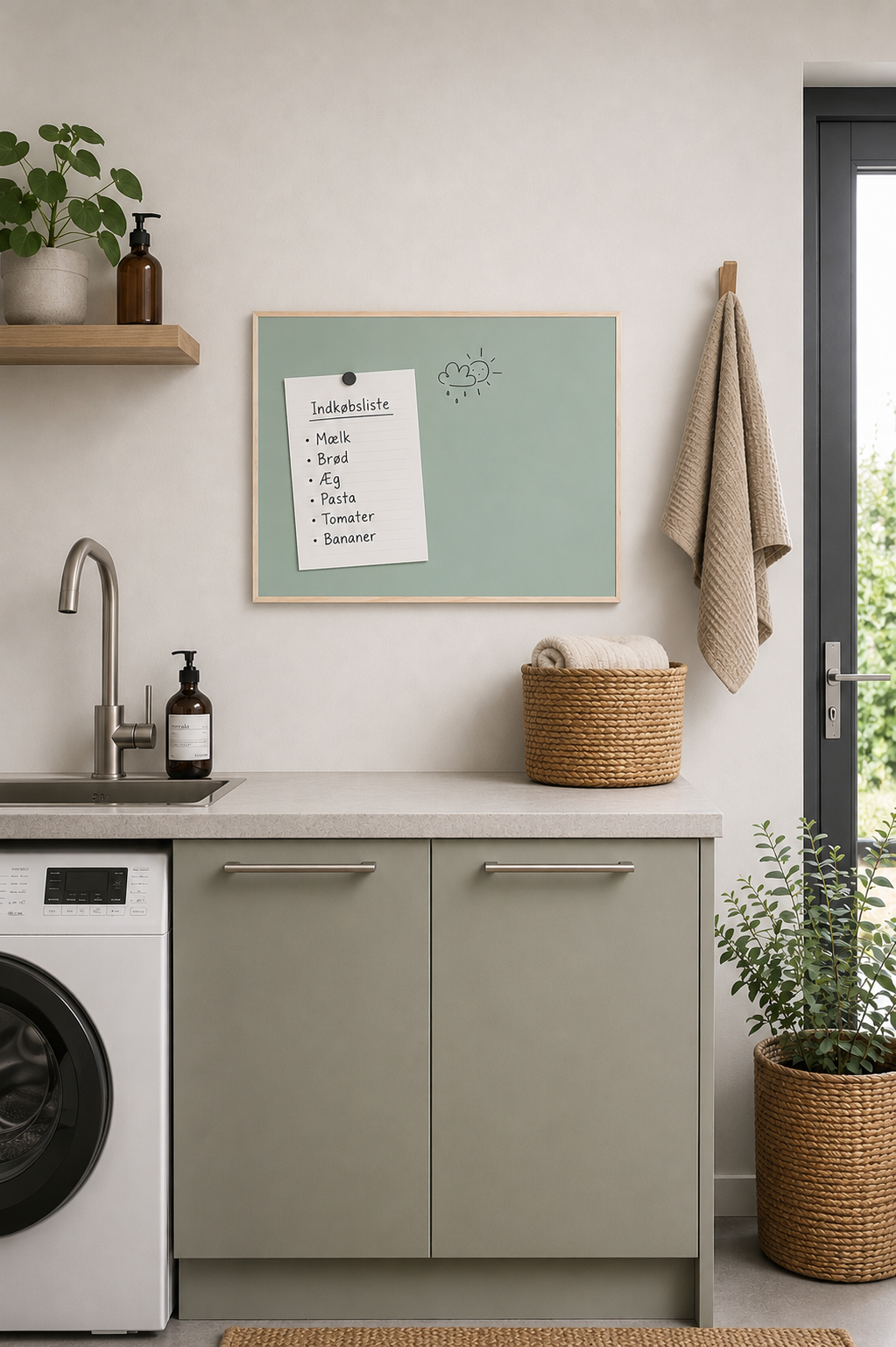 Magnetisk whiteboard - Grön