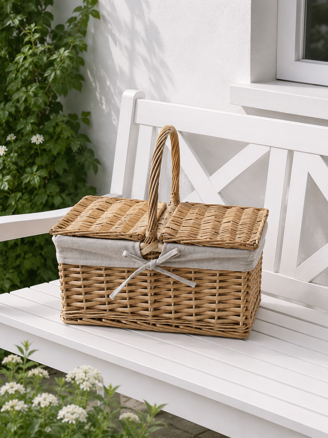 Picknickkorg – Fyrkantig