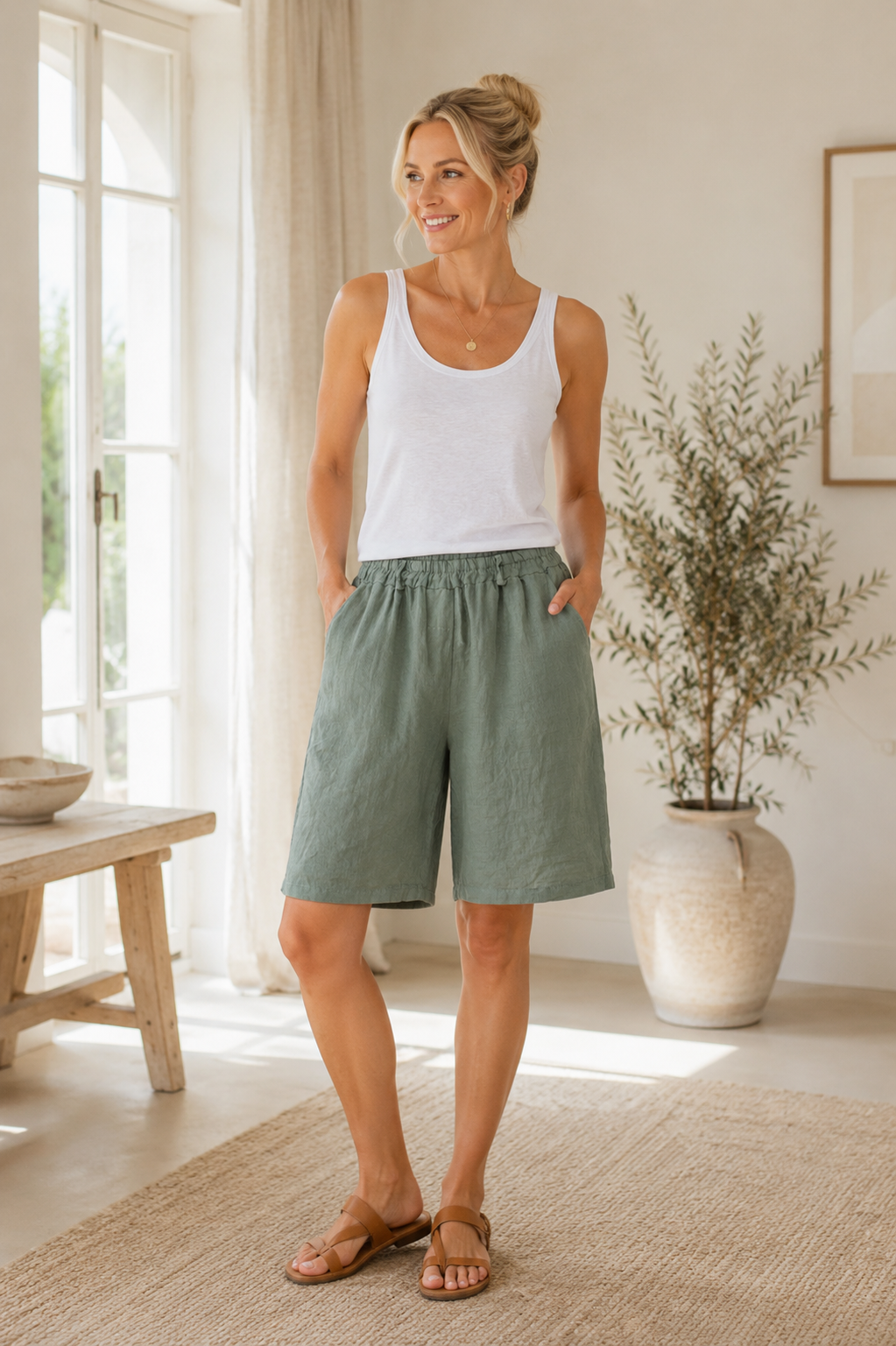 Shorts Santina - Military