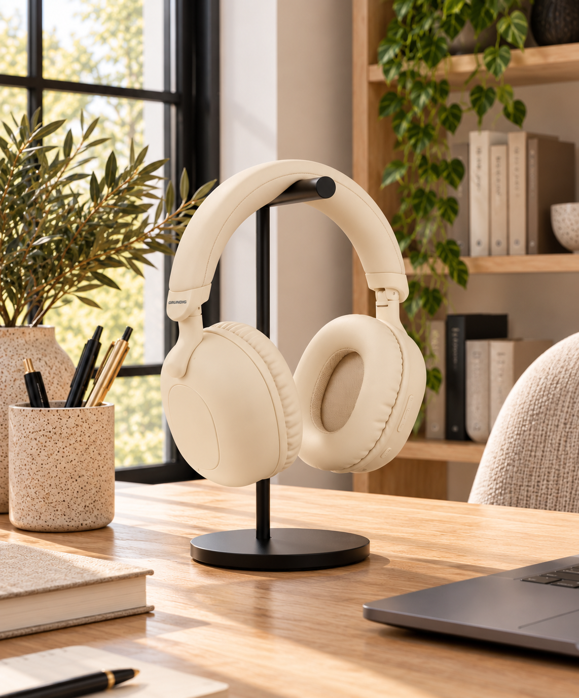 Hörlurar Bluetooth Creme – Over-Ear ANC