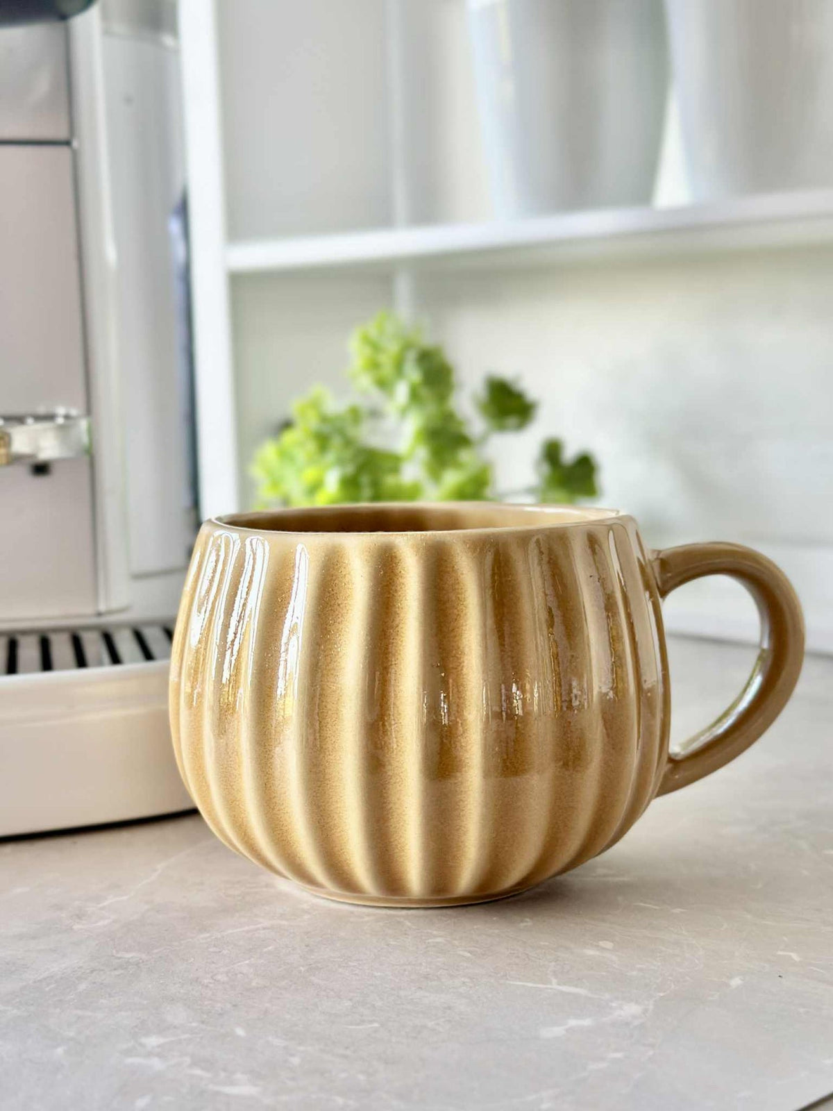 Mugg VIGA Strib - Senap