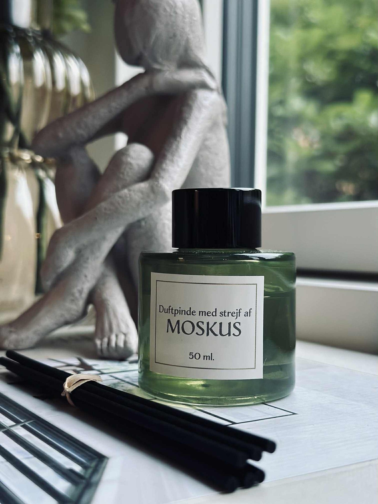 Doftpinnar - Musk 50ml - Olivfärg