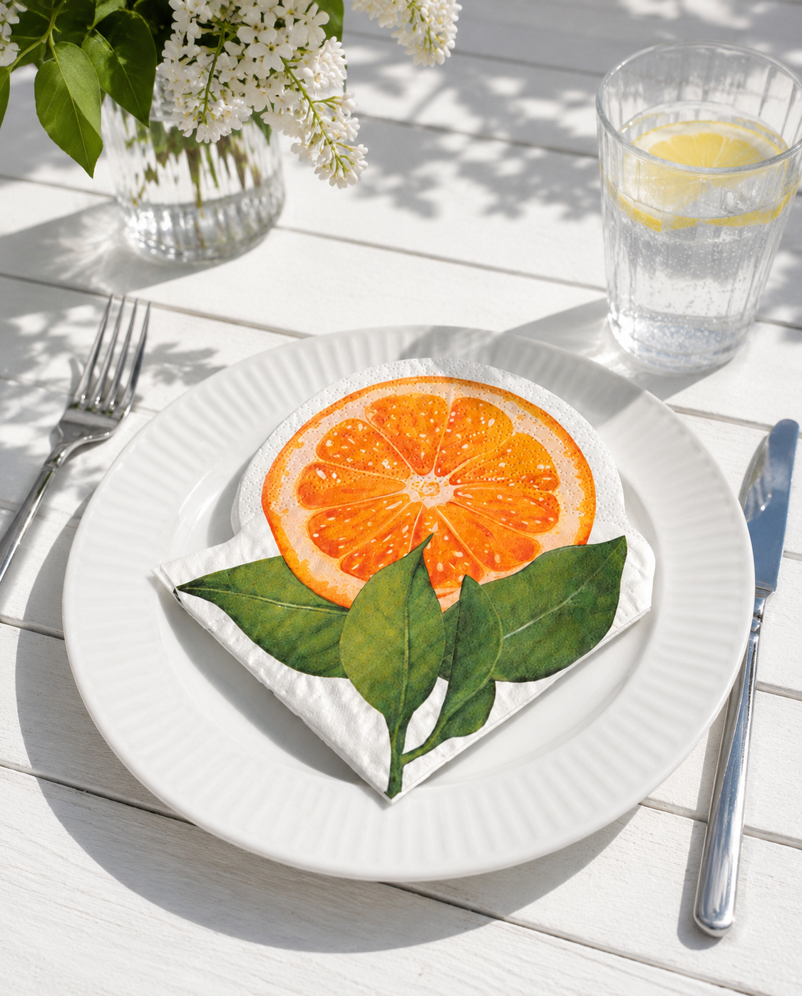 Servetter Orange - 12 st