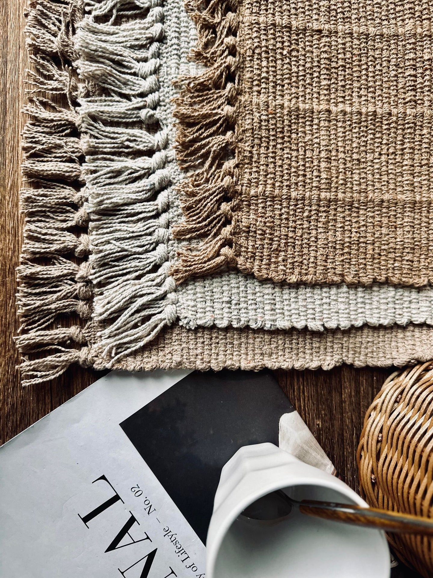 Duk Servett Natur - Återvunnen Bomull