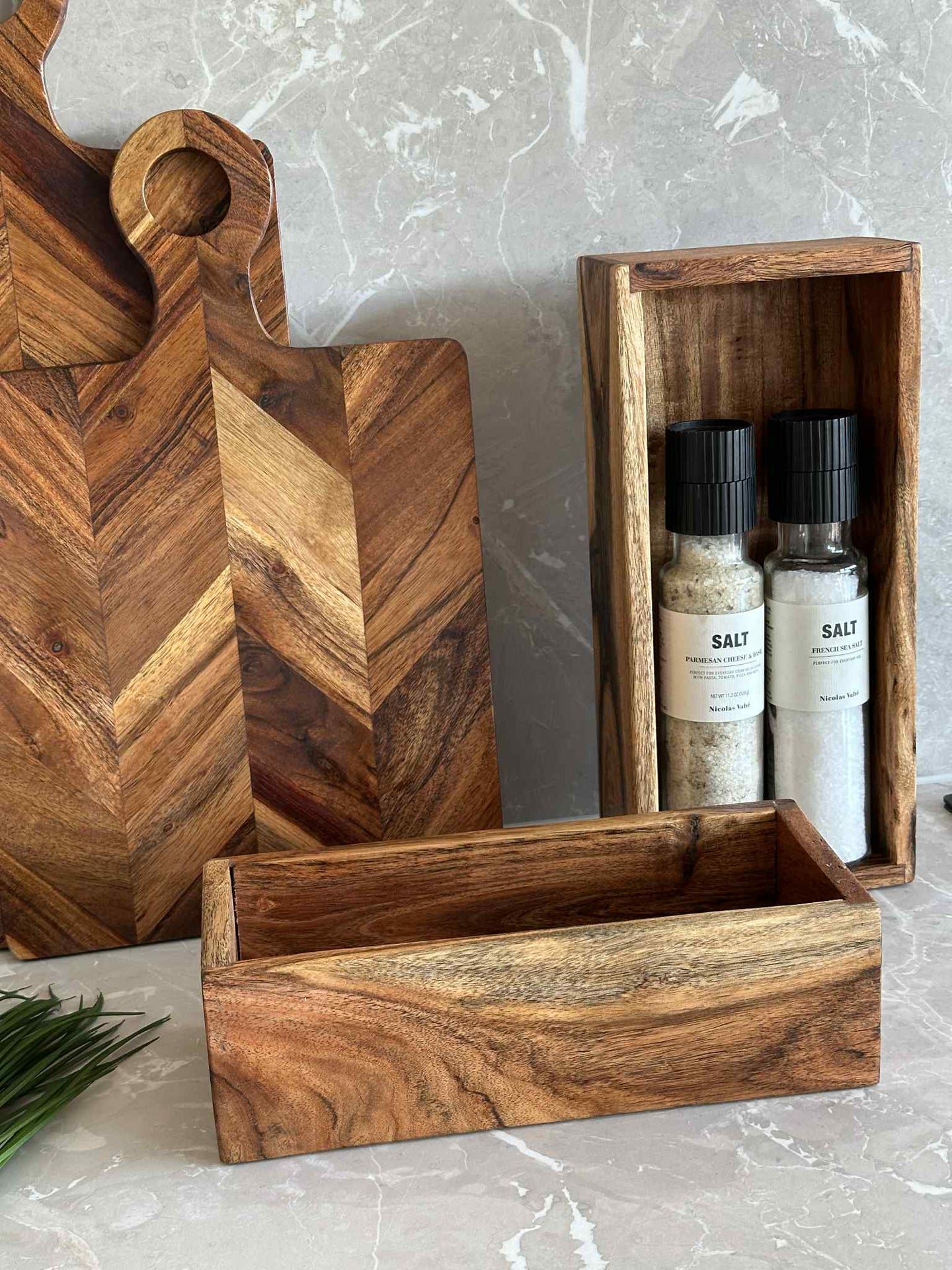 Förvaringslådor - Set med 2 st.