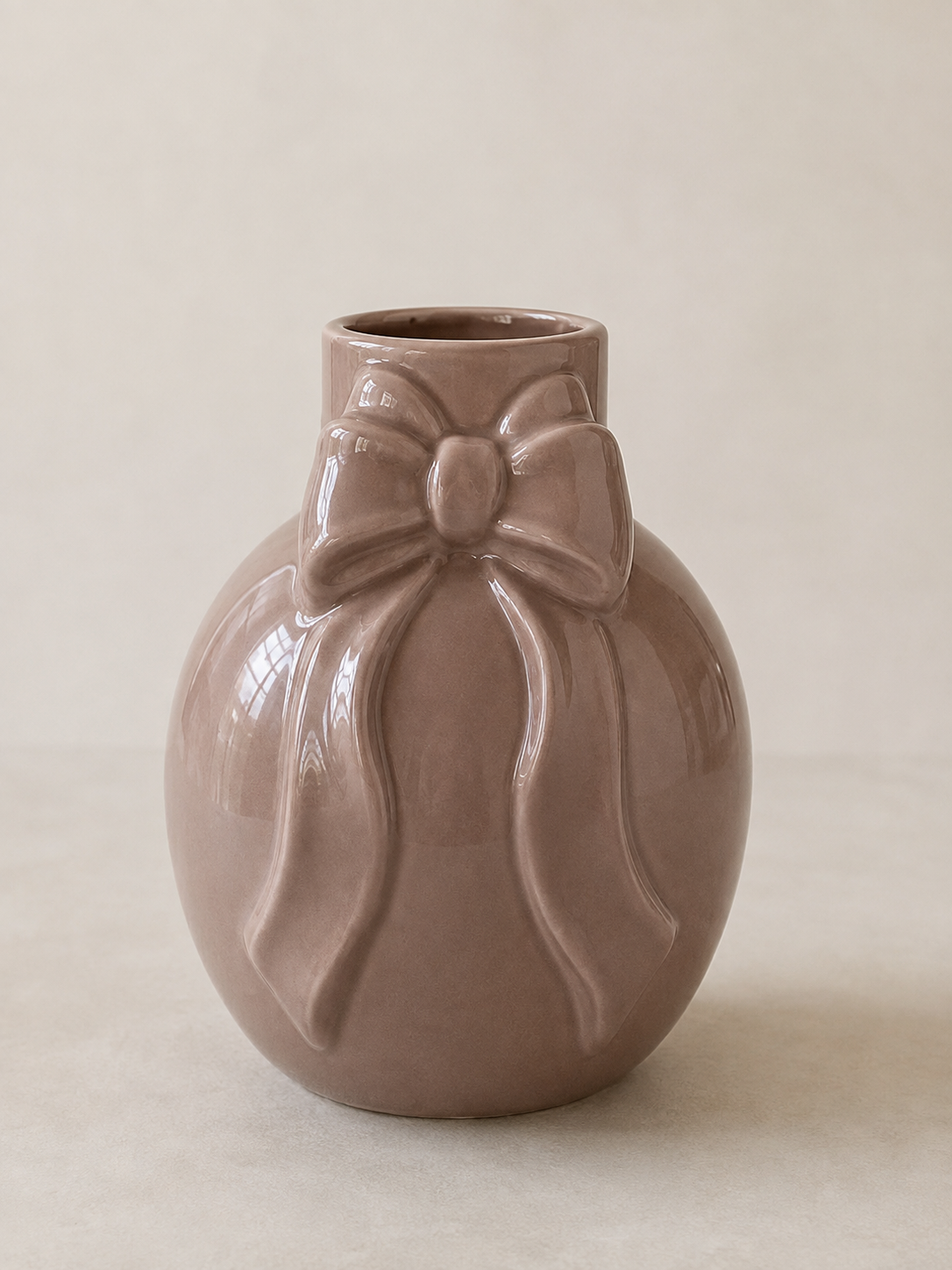 Vas med rosett - Old Rose