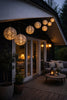 LED Ljusslinga med solceller - Summer golden