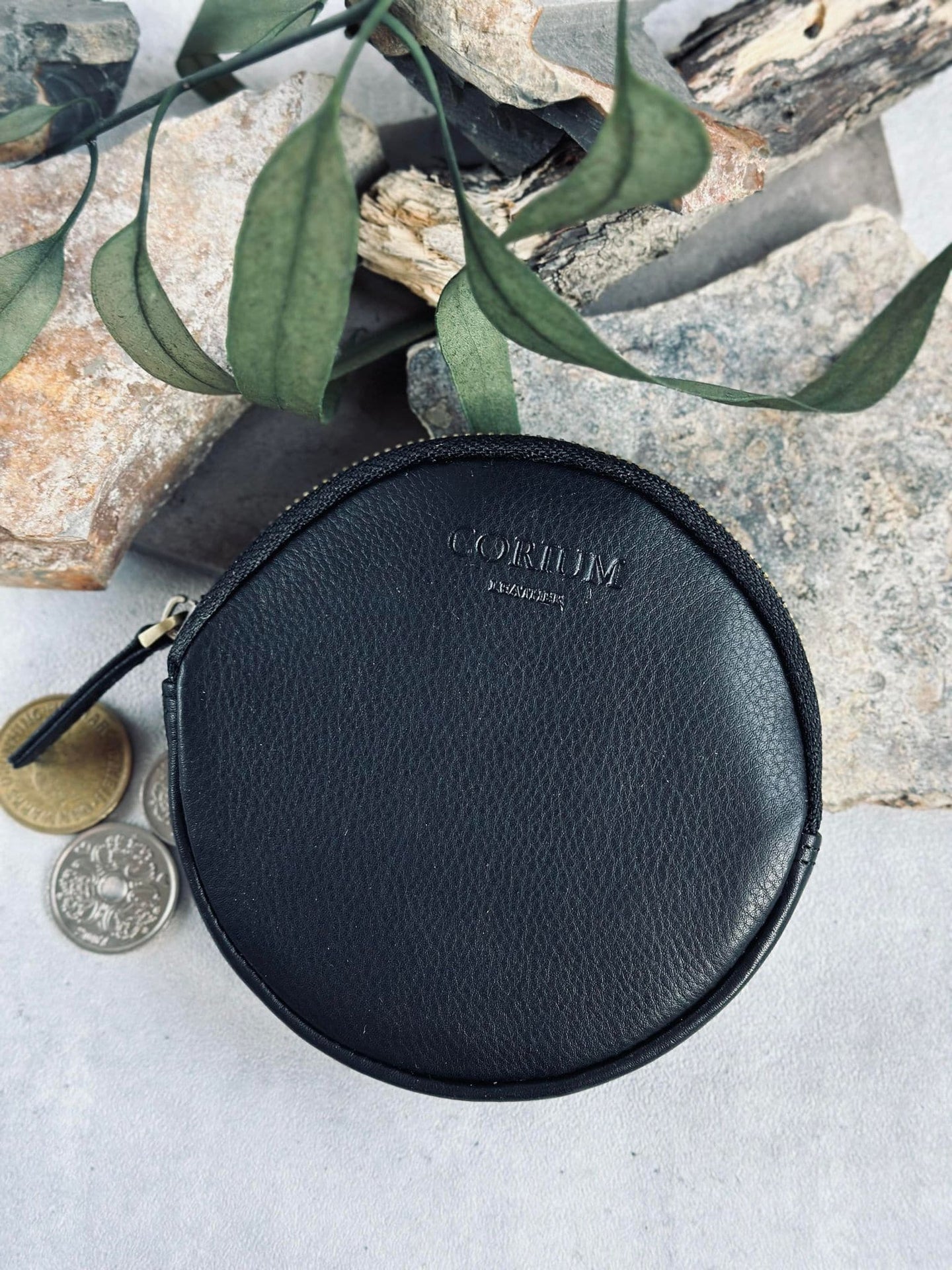 Plånbok i Svart läder