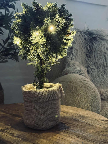 Träd med Ljusslinga - 36cm