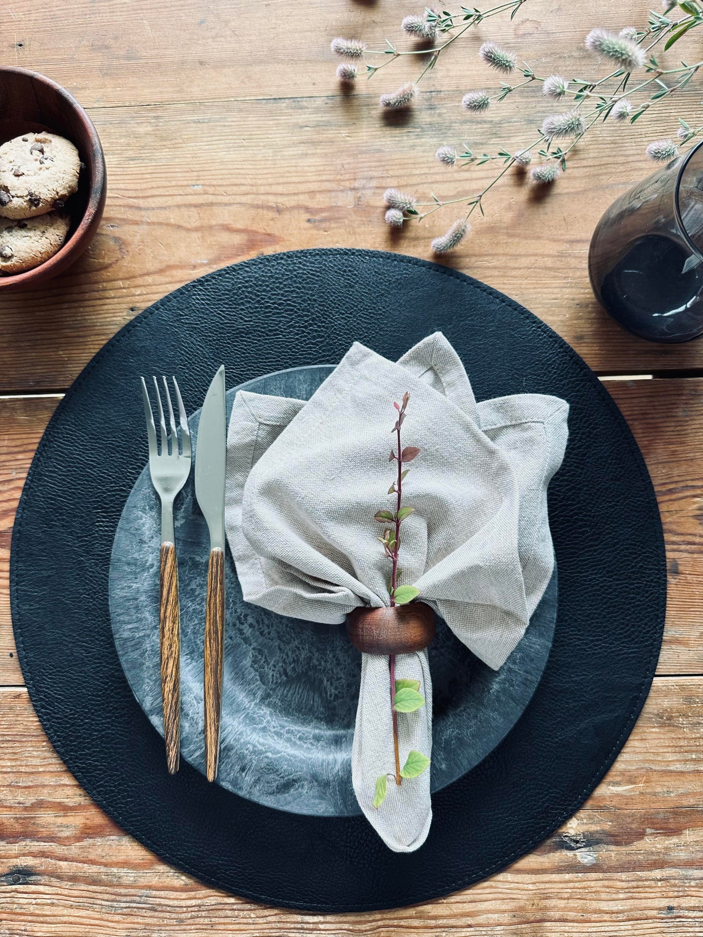 Rund Bordstablett – Vändbar