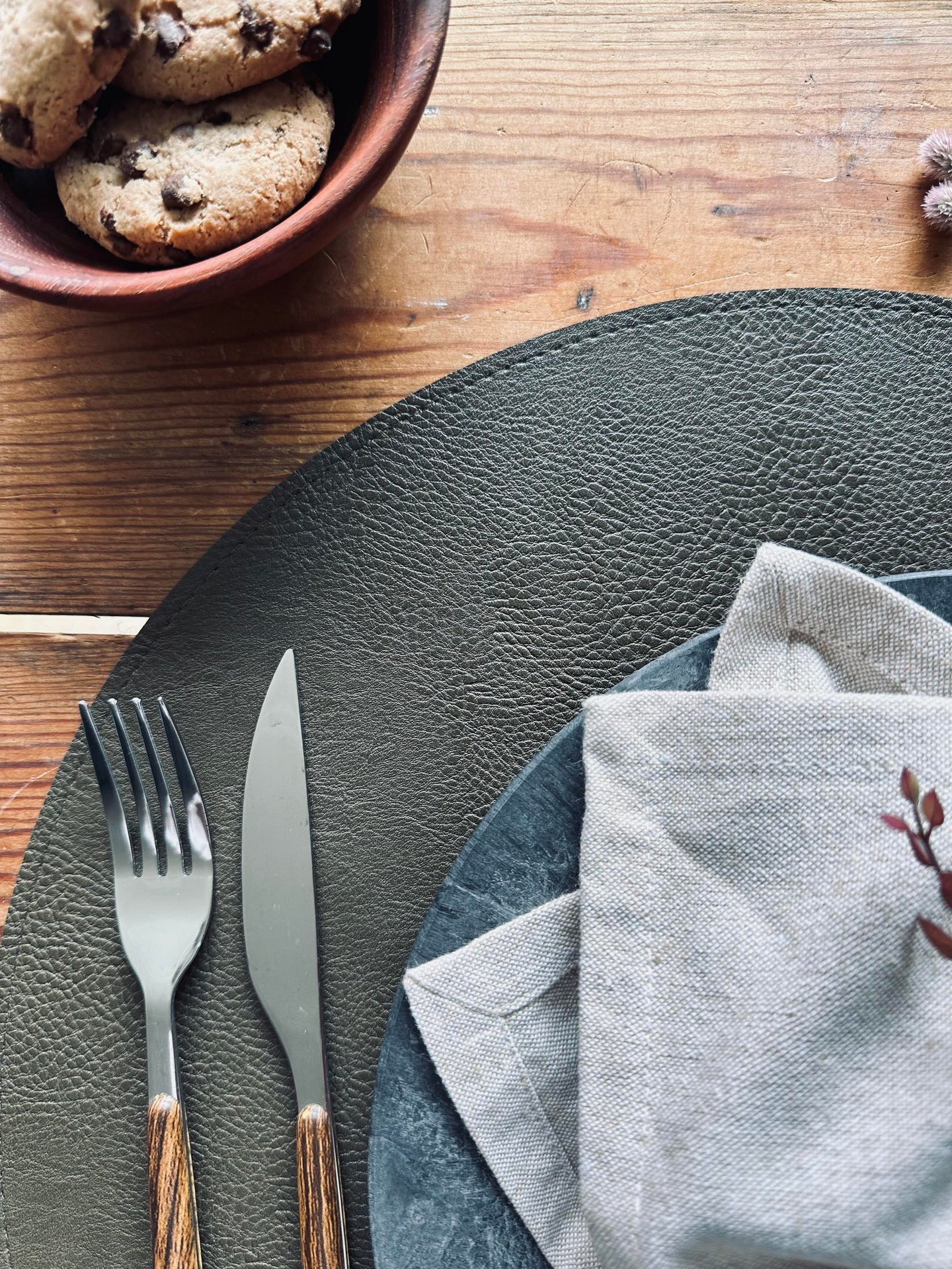 Rund Bordstablett – Vändbar