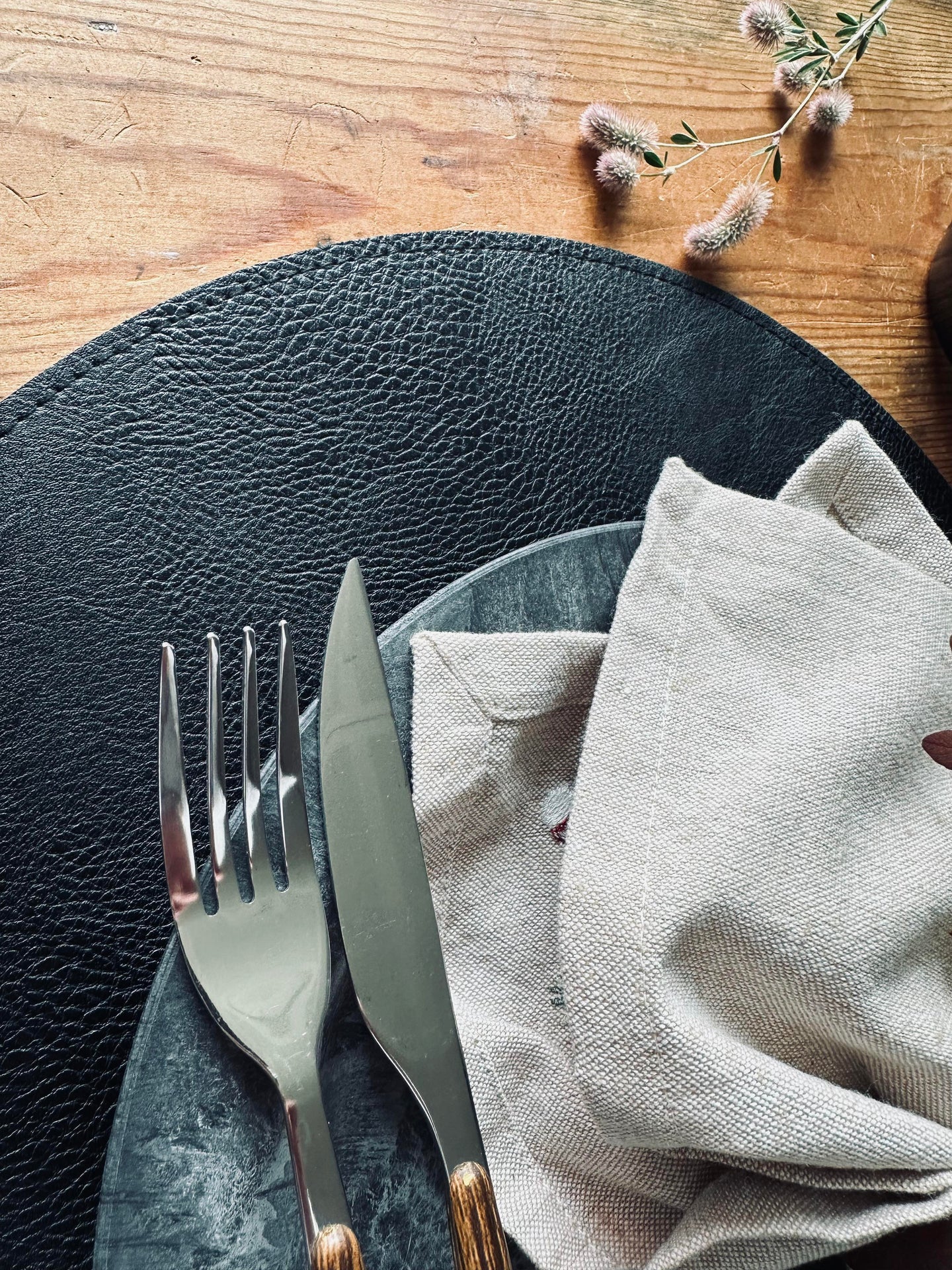 Rund Bordstablett – Vändbar