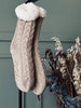 Strumpor Fleece Beige