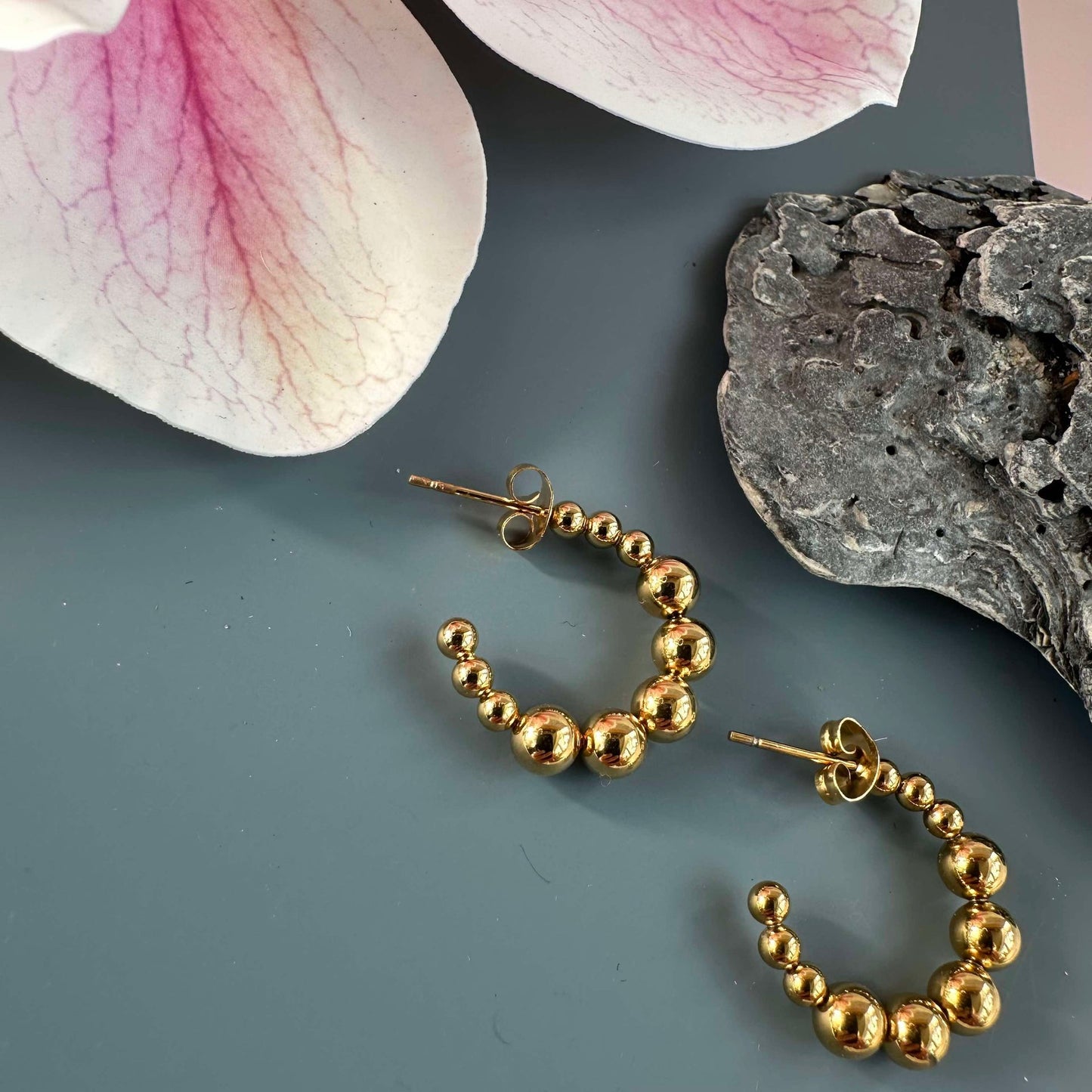 Örhängen Gunilla 20 mm - 18k förgyllda
