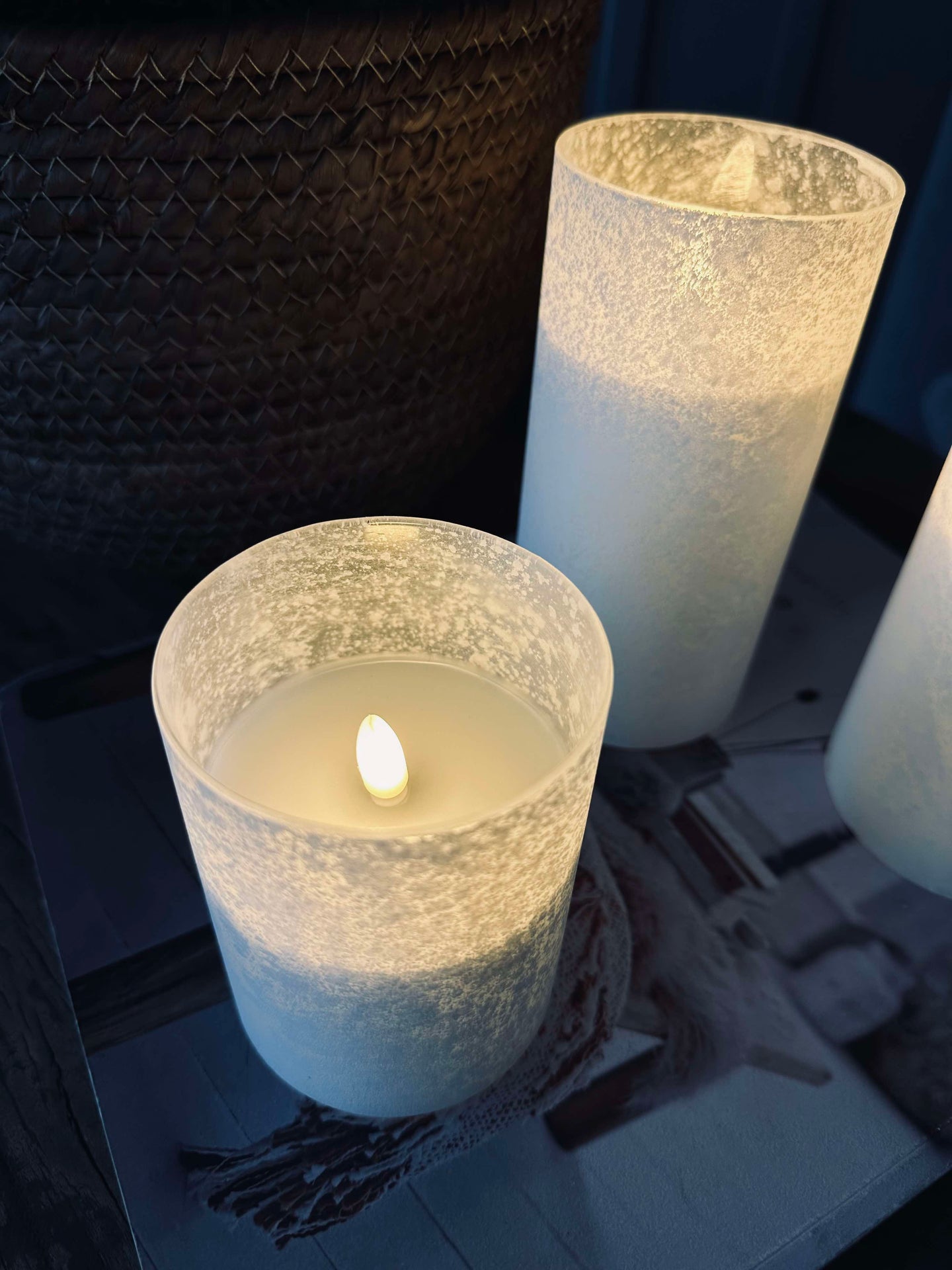 LED Ljus FROZEN - Vit 3 st