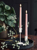 LED Stearinljus Rosa - 2 st