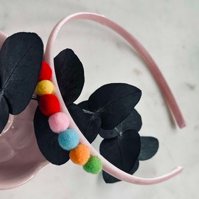 Hårband - Regnbåge