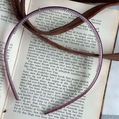 Hårband Rosa Glitter