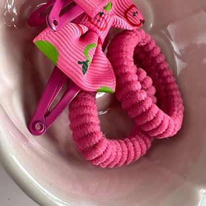 Håraccessoarer set Mynte - Rosa